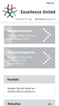 Mobile Screenshot of excellence-united.de